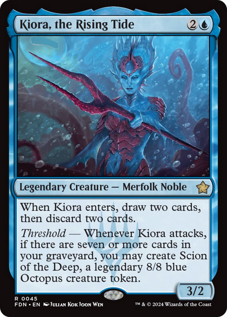 Kiora, the Rising Tide [Foundations] | Gear Gaming Fayetteville