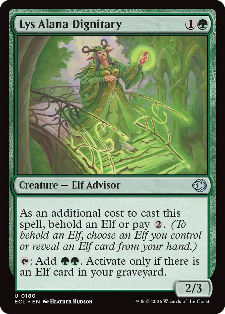 Lys Alana Dignitary [Lorwyn Eclipsed] | Gear Gaming Fayetteville