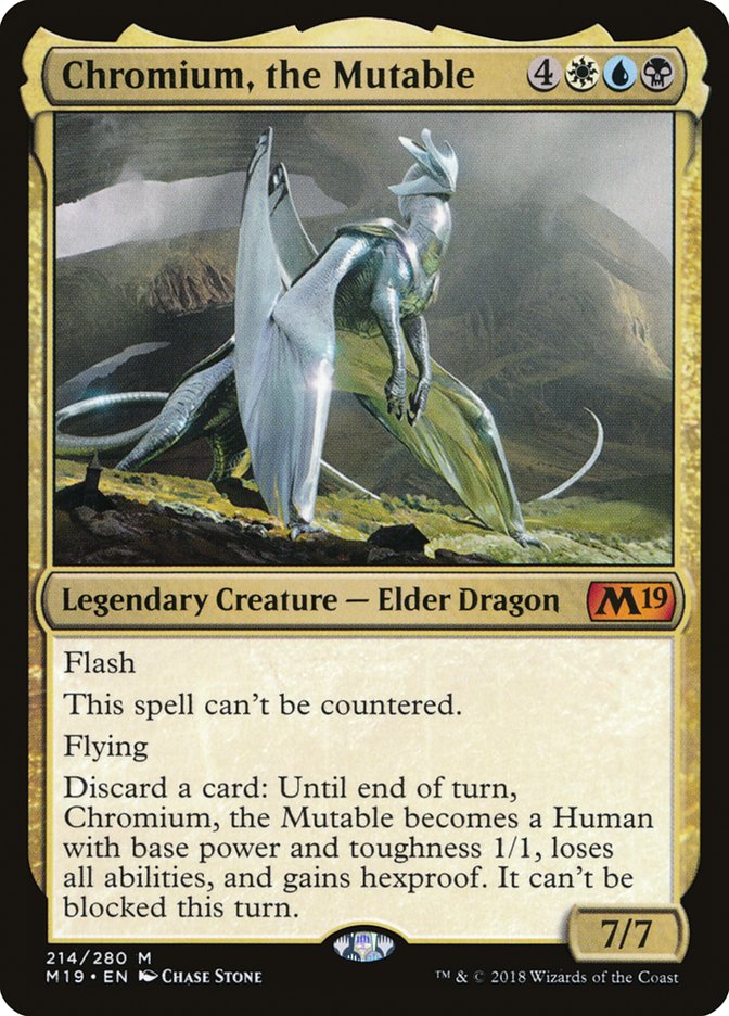 Chromium, the Mutable [Core Set 2019] | Gear Gaming Fayetteville