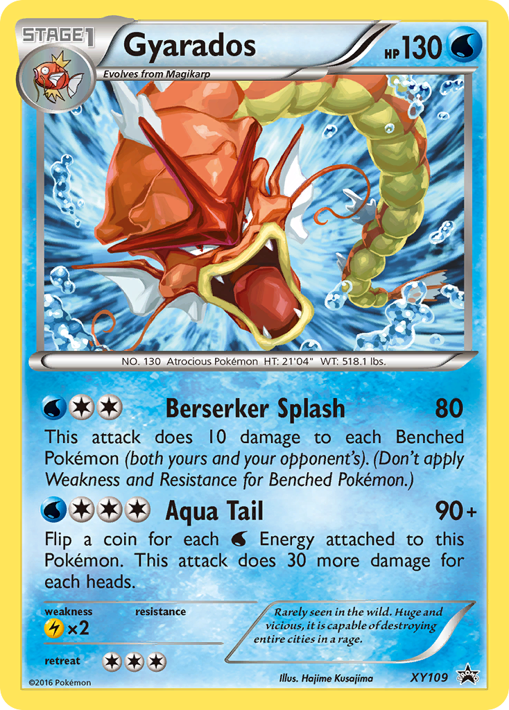 Gyarados (XY109) [XY: Black Star Promos] | Gear Gaming Fayetteville