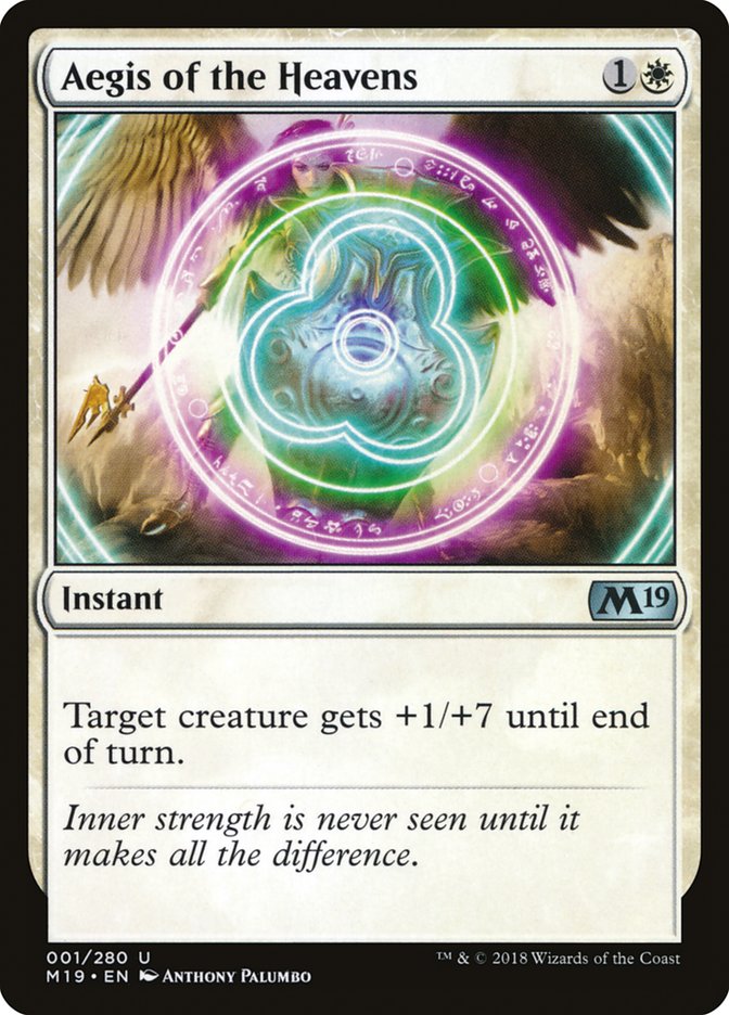 Aegis of the Heavens [Core Set 2019] | Gear Gaming Fayetteville