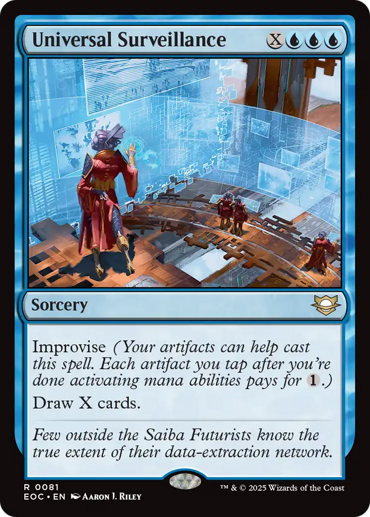 Universal Surveillance [Edge of Eternities Commander] | Gear Gaming Fayetteville