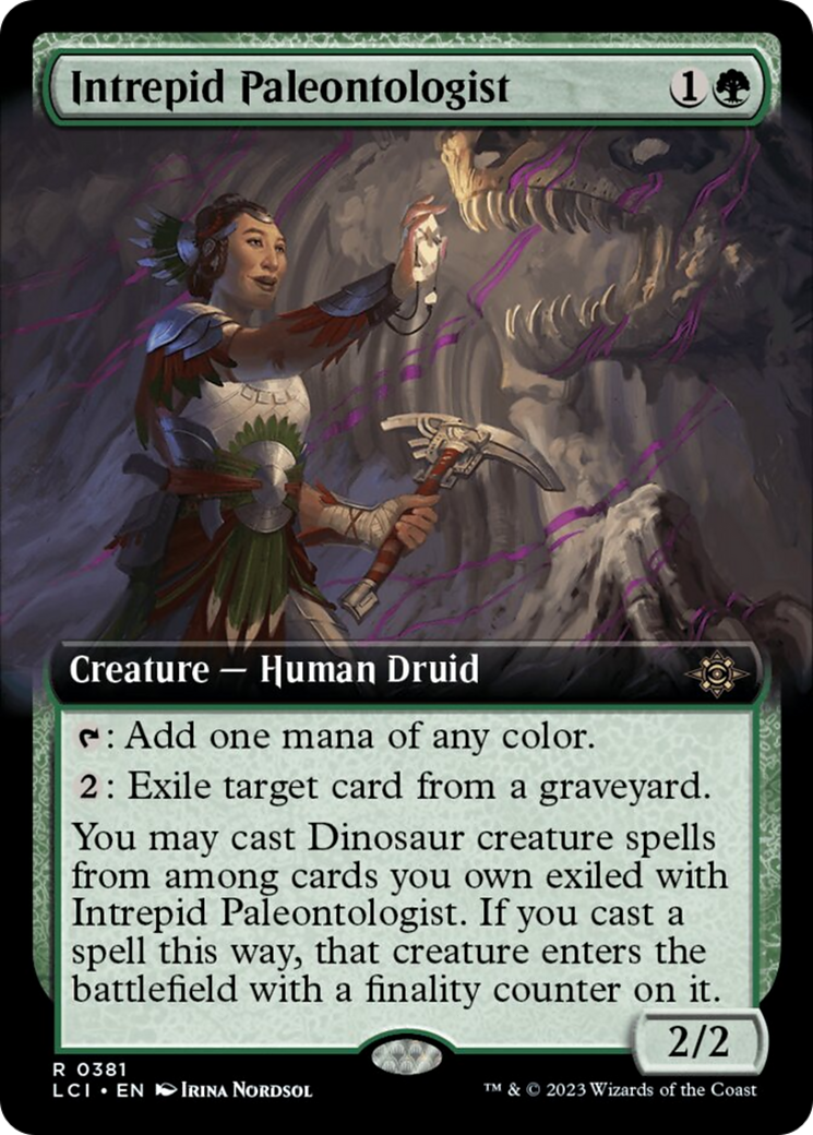 Intrepid Paleontologist (Extended Art) [The Lost Caverns of Ixalan] | Gear Gaming Fayetteville