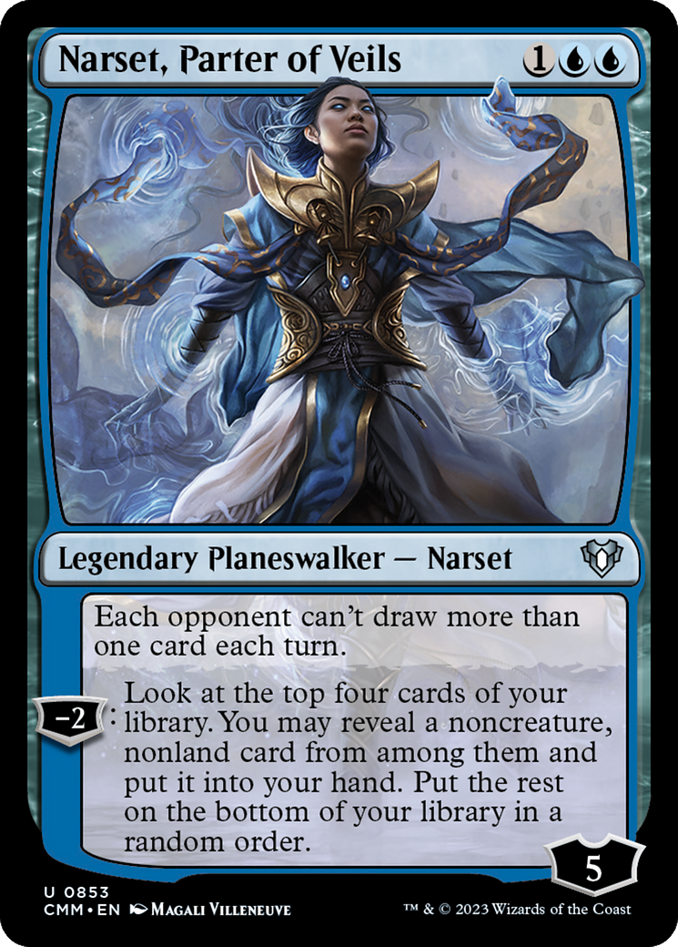 Narset, Parter of Veils [Commander Masters] | Gear Gaming Fayetteville