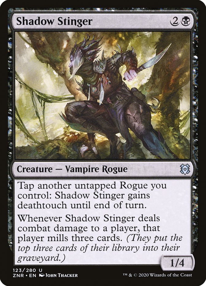 Shadow Stinger [Zendikar Rising] | Gear Gaming Fayetteville