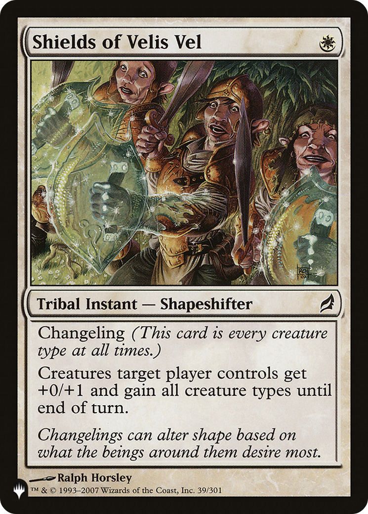 Shields of Velis Vel (LRW) [The List] | Gear Gaming Fayetteville