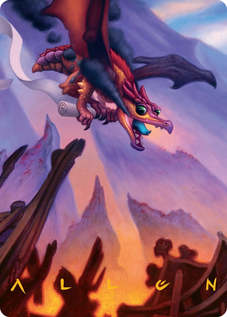Scavenger Regent Art Card (45/54) [Tarkir: Dragonstorm Art Series] | Gear Gaming Fayetteville