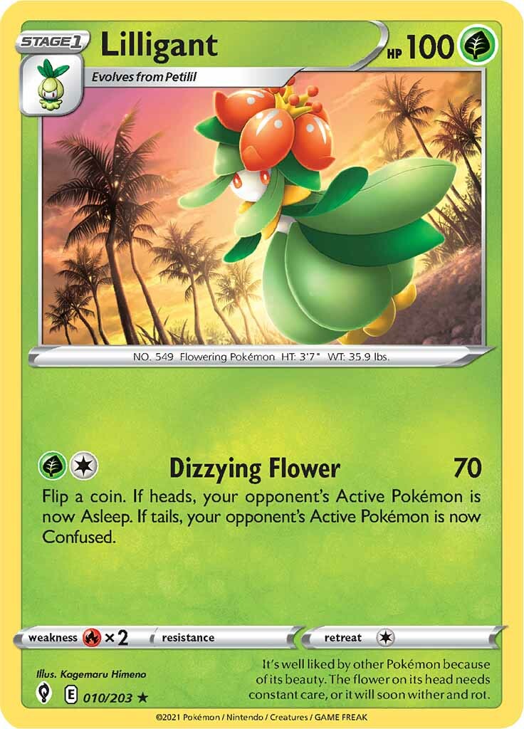 Lilligant (010/203) [Sword & Shield: Evolving Skies] | Gear Gaming Fayetteville