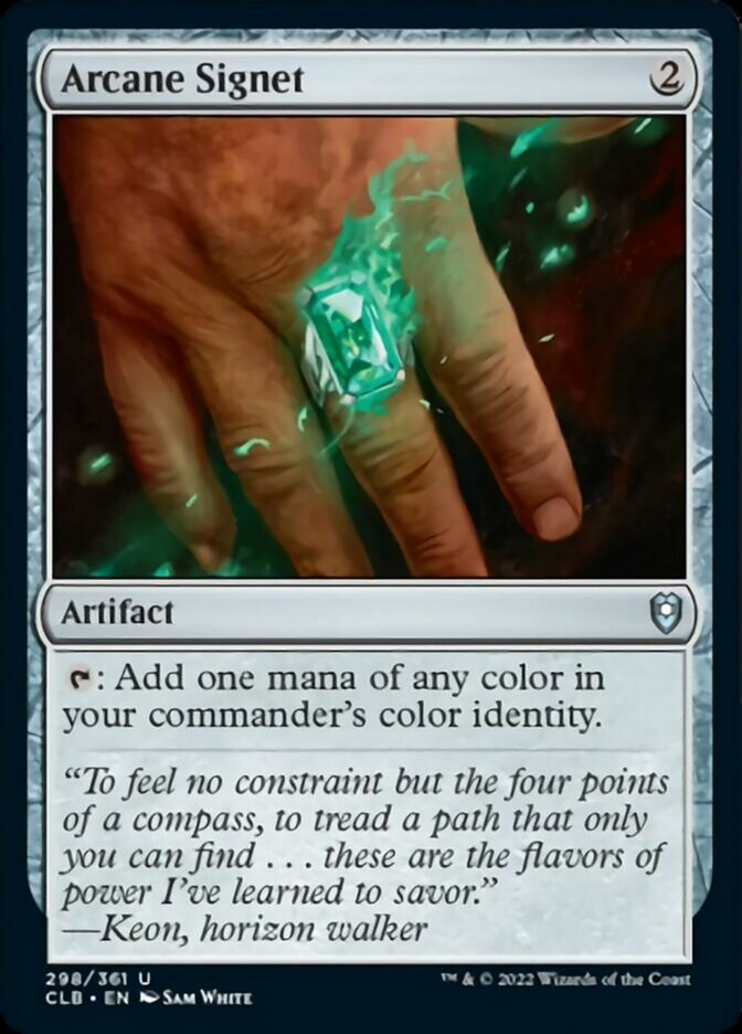 Arcane Signet [Commander Legends: Battle for Baldur's Gate] | Gear Gaming Fayetteville