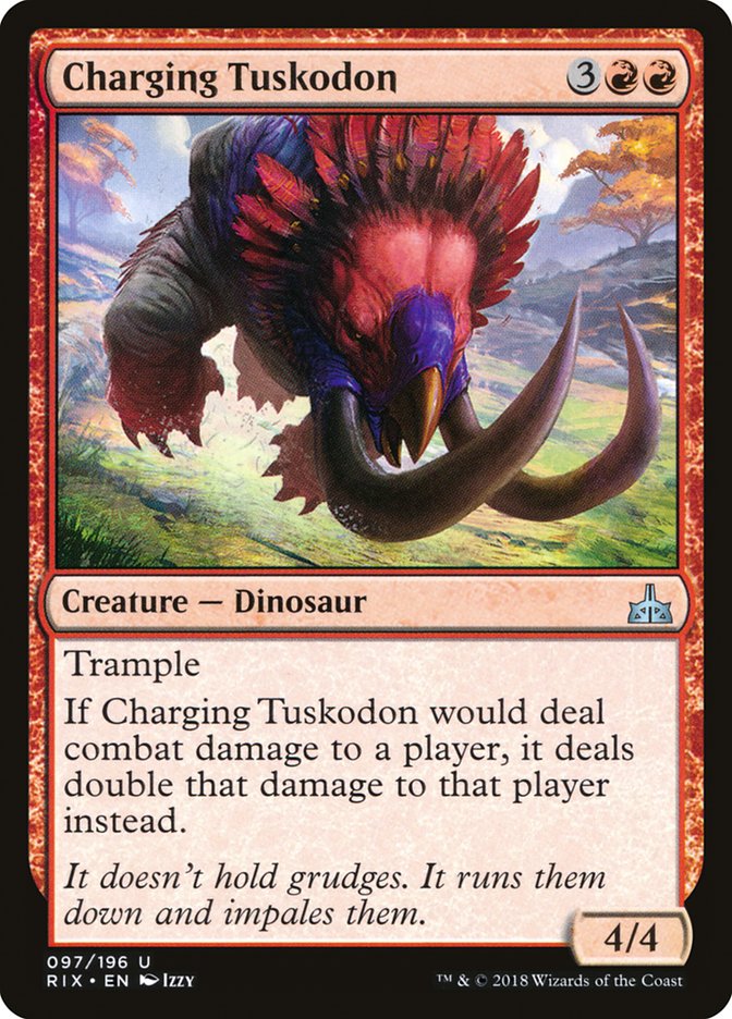 Charging Tuskodon [Rivals of Ixalan] | Gear Gaming Fayetteville