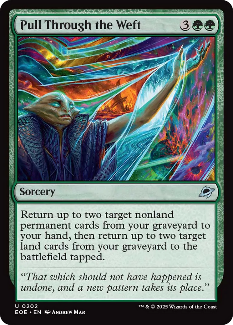 Pull Through the Weft [Edge of Eternities] | Gear Gaming Fayetteville