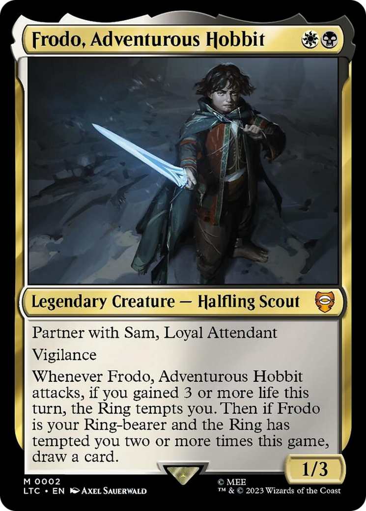 Frodo, Adventurous Hobbit [The Lord of the Rings: Tales of Middle-Earth Commander] | Gear Gaming Fayetteville