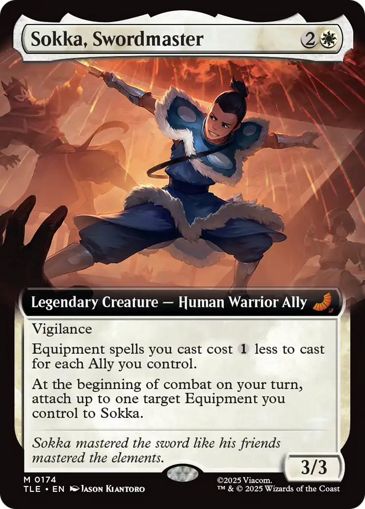 Sokka, Swordmaster (Extended Art) [Avatar: The Last Airbender: Eternal-Legal] | Gear Gaming Fayetteville