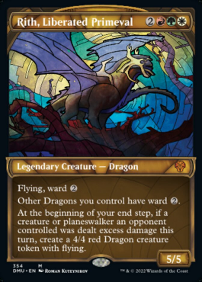 Rith, Liberated Primeval (Showcase Textured) [Dominaria United] | Gear Gaming Fayetteville