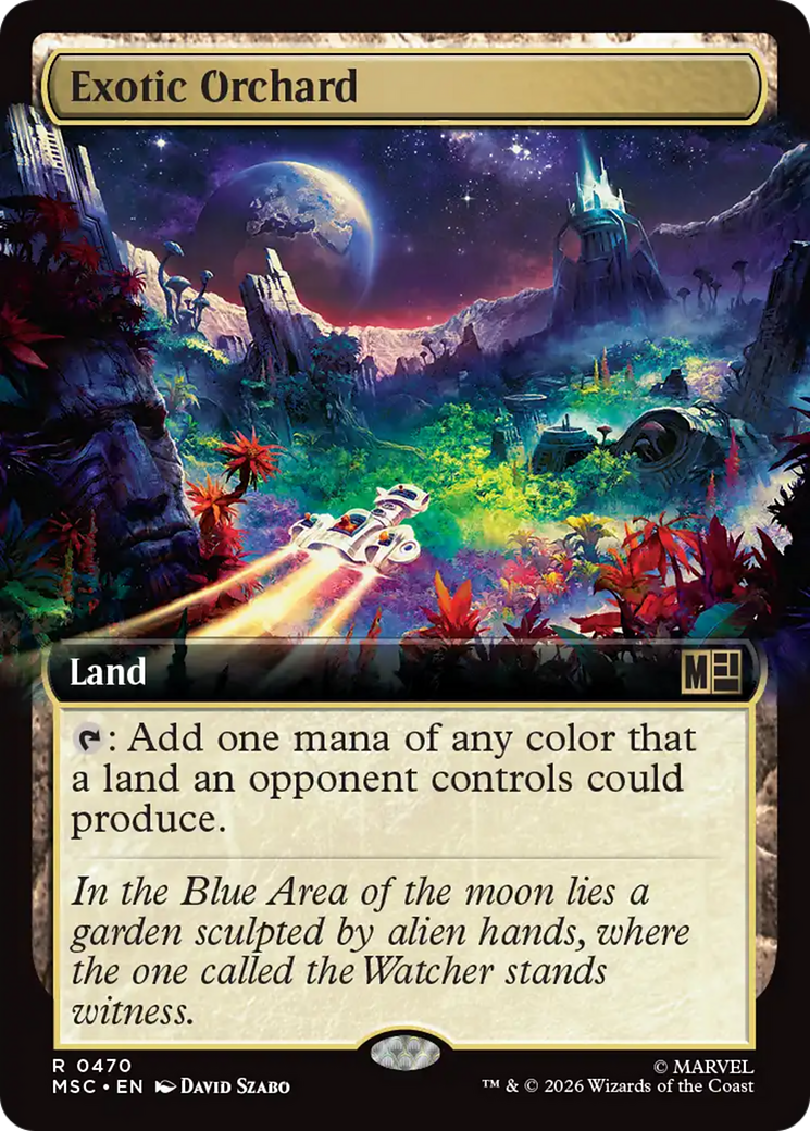 Exotic Orchard (Extended Art) [Marvel Super Heroes Commander] | Gear Gaming Fayetteville