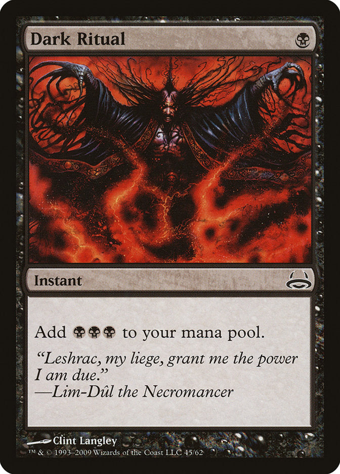 Dark Ritual [Duel Decks: Divine vs. Demonic] | Gear Gaming Fayetteville