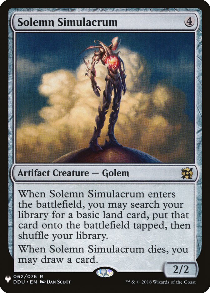 Solemn Simulacrum [Mystery Booster] | Gear Gaming Fayetteville