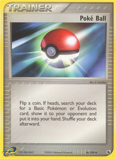 Poke Ball (86/109) [EX: Ruby & Sapphire] | Gear Gaming Fayetteville