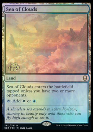Sea of Clouds [Commander Legends: Battle for Baldur's Gate Prerelease Promos] | Gear Gaming Fayetteville
