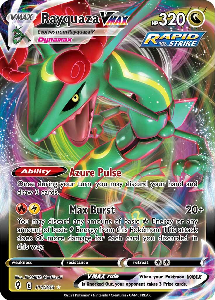Rayquaza VMAX (111/203) [Sword & Shield: Evolving Skies] | Gear Gaming Fayetteville