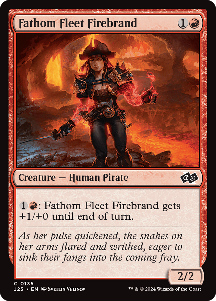 Fathom Fleet Firebrand [Foundations Jumpstart] | Gear Gaming Fayetteville