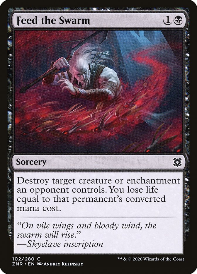 Feed the Swarm [Zendikar Rising] | Gear Gaming Fayetteville