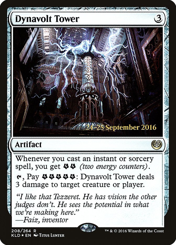 Dynavolt Tower [Kaladesh Prerelease Promos] | Gear Gaming Fayetteville