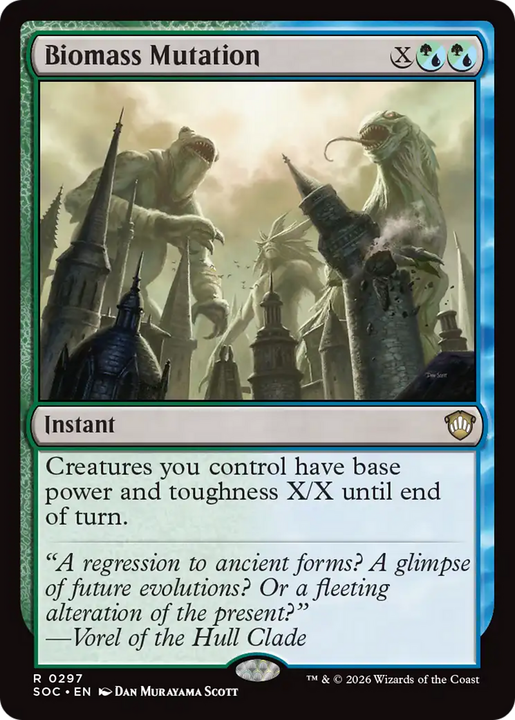 Biomass Mutation [Secrets of Strixhaven Commander] | Gear Gaming Fayetteville