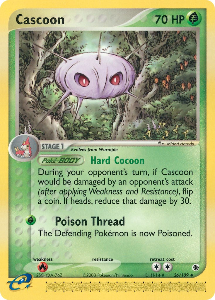 Cascoon (26/109) [EX: Ruby & Sapphire] | Gear Gaming Fayetteville