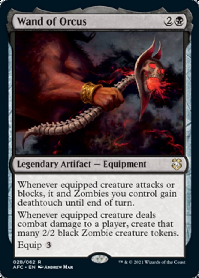 Wand of Orcus [Dungeons & Dragons: Adventures in the Forgotten Realms Commander] | Gear Gaming Fayetteville