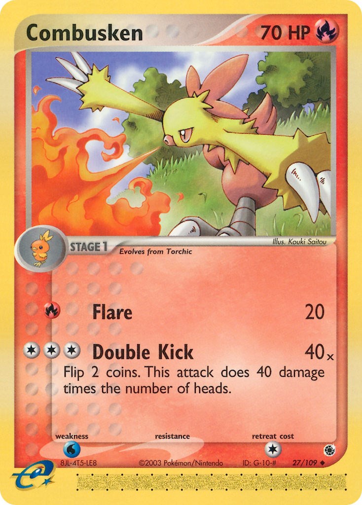 Combusken (27/109) [EX: Ruby & Sapphire] | Gear Gaming Fayetteville