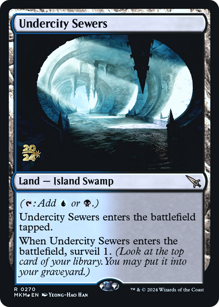 Undercity Sewers [Murders at Karlov Manor Prerelease Promos] | Gear Gaming Fayetteville