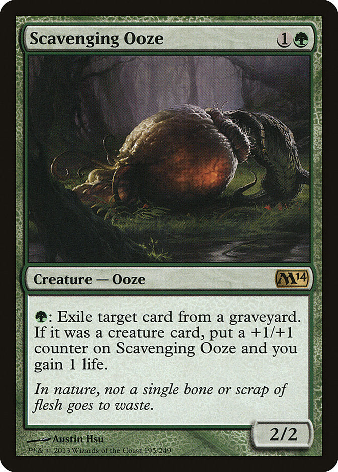 Scavenging Ooze [Magic 2014] | Gear Gaming Fayetteville