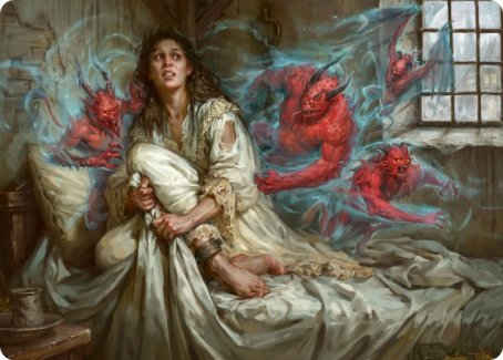 Eruth, Tormented Prophet Art Card [Innistrad: Crimson Vow Art Series] | Gear Gaming Fayetteville