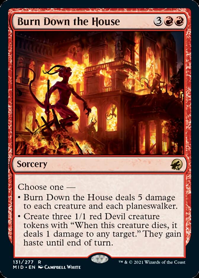Burn Down the House [Innistrad: Midnight Hunt] | Gear Gaming Fayetteville