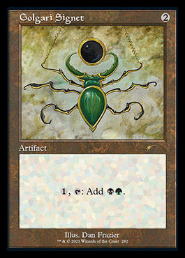 Golgari Signet (Retro) [Secret Lair Drop Series] | Gear Gaming Fayetteville