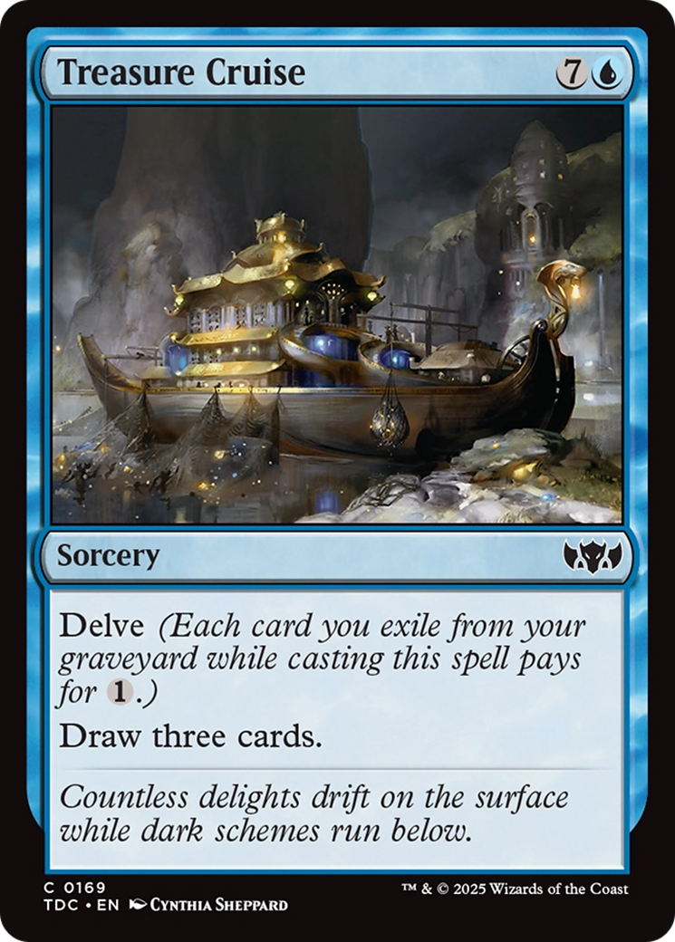 Treasure Cruise [Tarkir: Dragonstorm Commander] | Gear Gaming Fayetteville