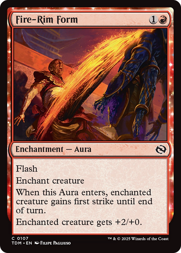 Fire-Rim Form [Tarkir: Dragonstorm] | Gear Gaming Fayetteville