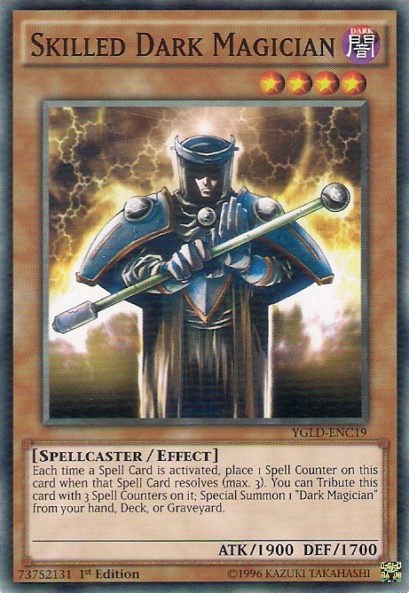 Skilled Dark Magician [YGLD-ENC19] Common | Gear Gaming Fayetteville