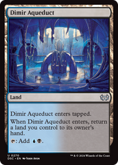 Dimir Aqueduct [Duskmourn: House of Horror Commander] | Gear Gaming Fayetteville