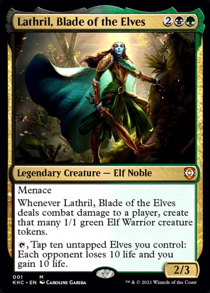 Lathril, Blade of the Elves [Kaldheim Commander] | Gear Gaming Fayetteville