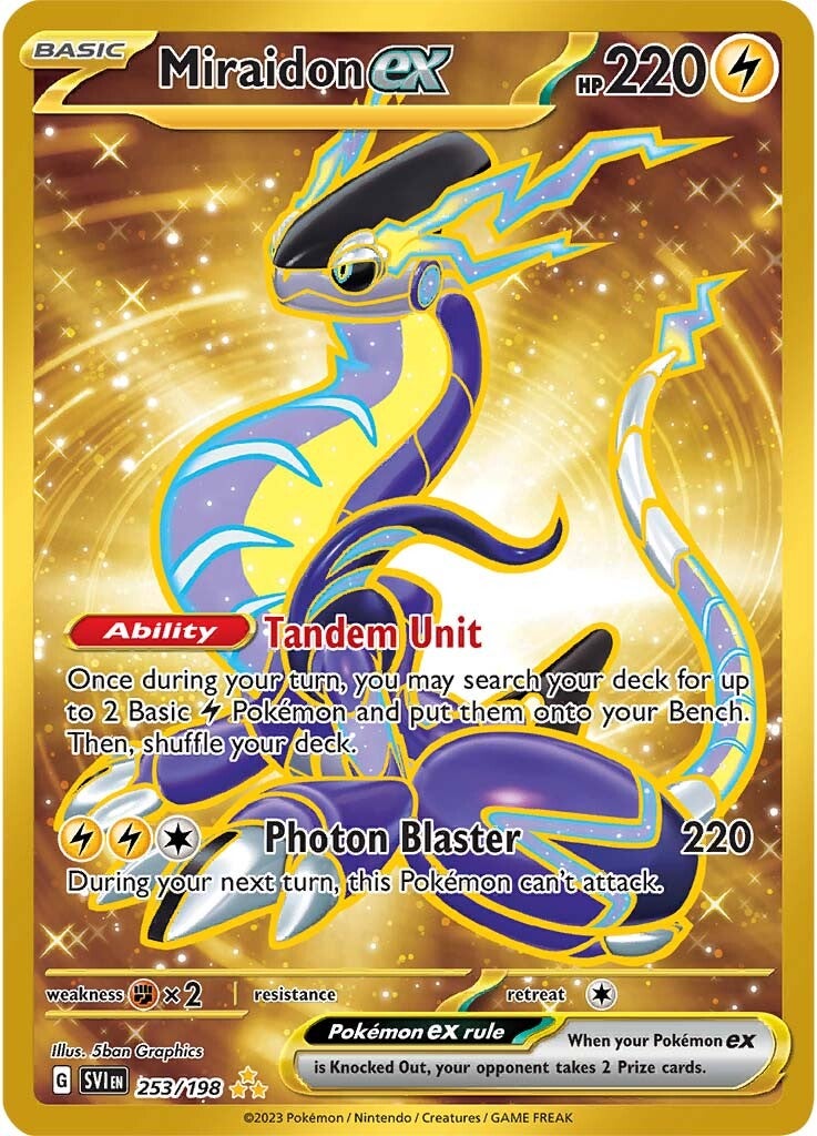 Miraidon ex (253/198) [Scarlet & Violet: Base Set] | Gear Gaming Fayetteville