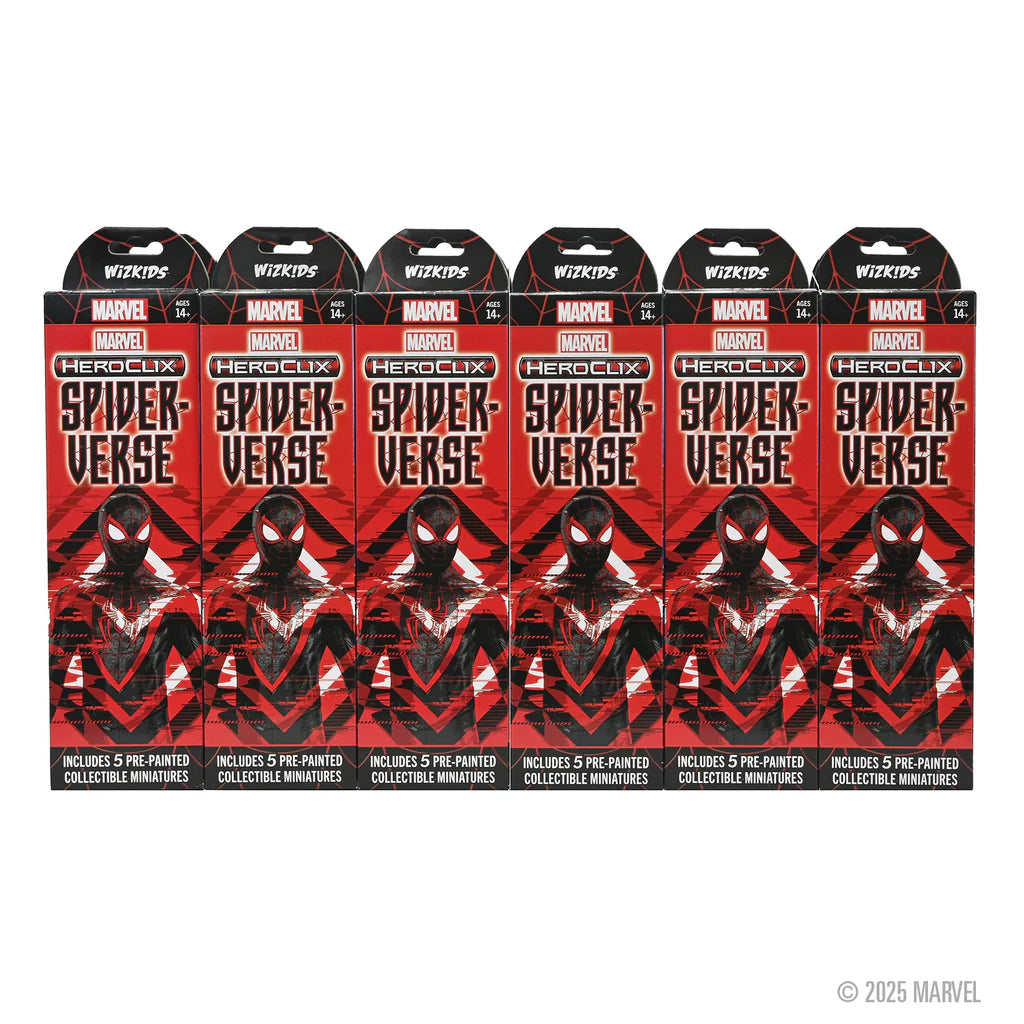 Marvel Heroclix:  Spider-Verse - Booster Brick | Gear Gaming Fayetteville