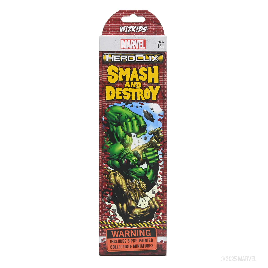 Marvel Heroclix:  Smash and Destroy - Booster Pack | Gear Gaming Fayetteville
