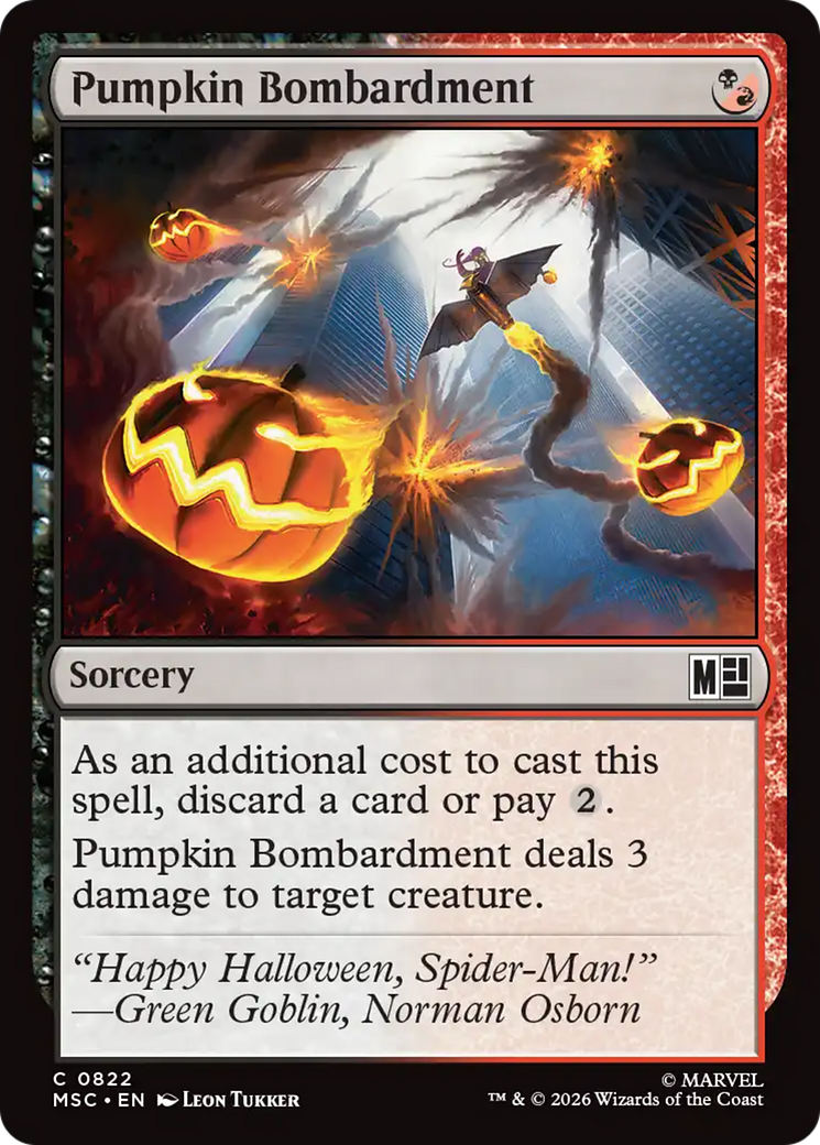 Pumpkin Bombardment [Marvel Super Heroes Commander] | Gear Gaming Fayetteville