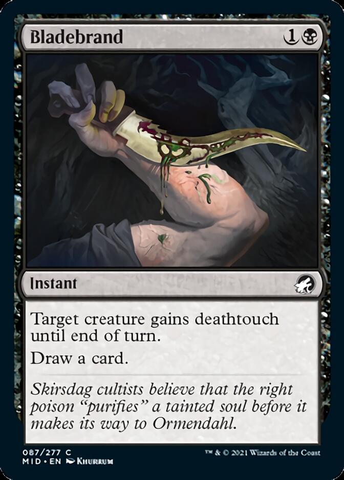Bladebrand [Innistrad: Midnight Hunt] | Gear Gaming Fayetteville
