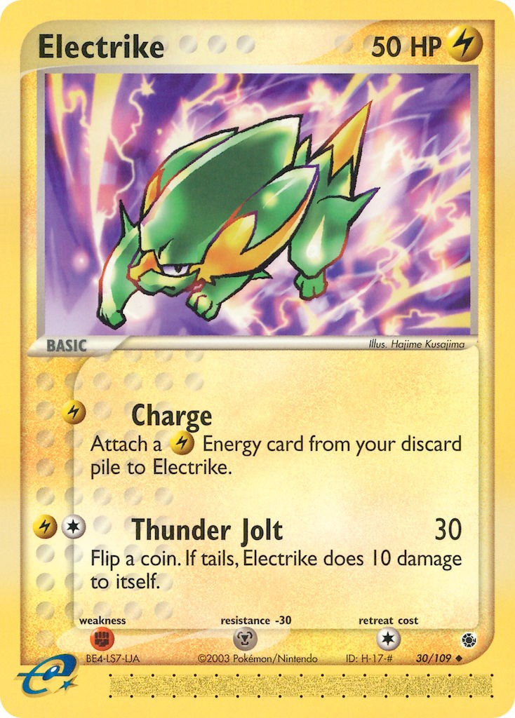 Electrike (30/109) [EX: Ruby & Sapphire] | Gear Gaming Fayetteville