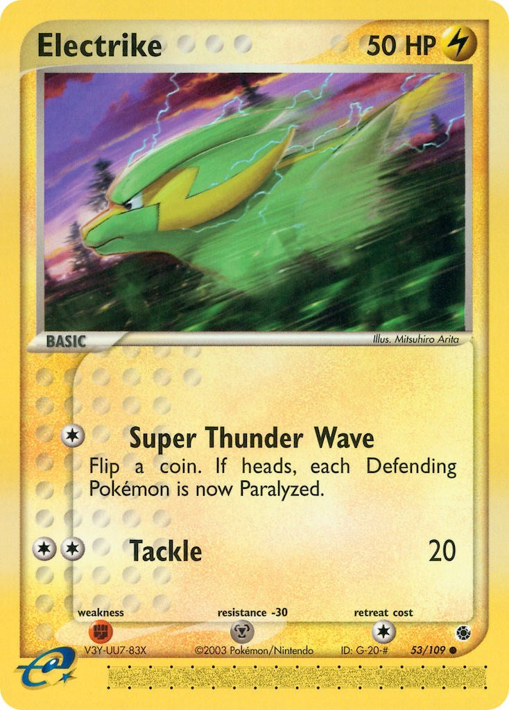 Electrike (53/109) [EX: Ruby & Sapphire] | Gear Gaming Fayetteville