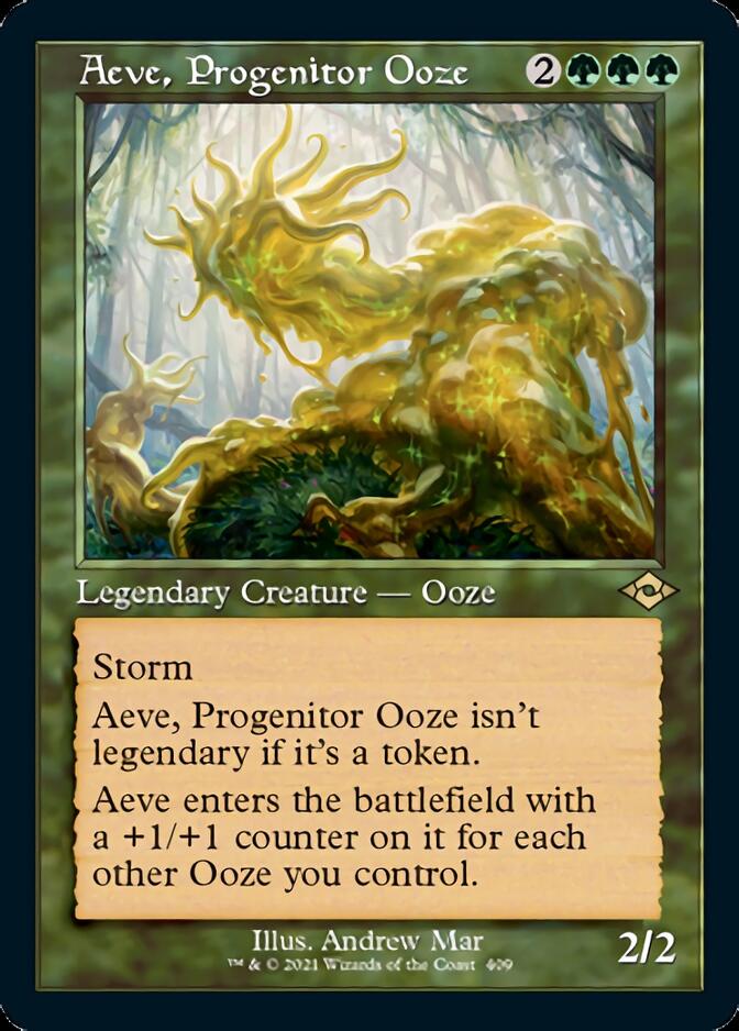 Aeve, Progenitor Ooze (Retro Foil Etched) [Modern Horizons 2] | Gear Gaming Fayetteville