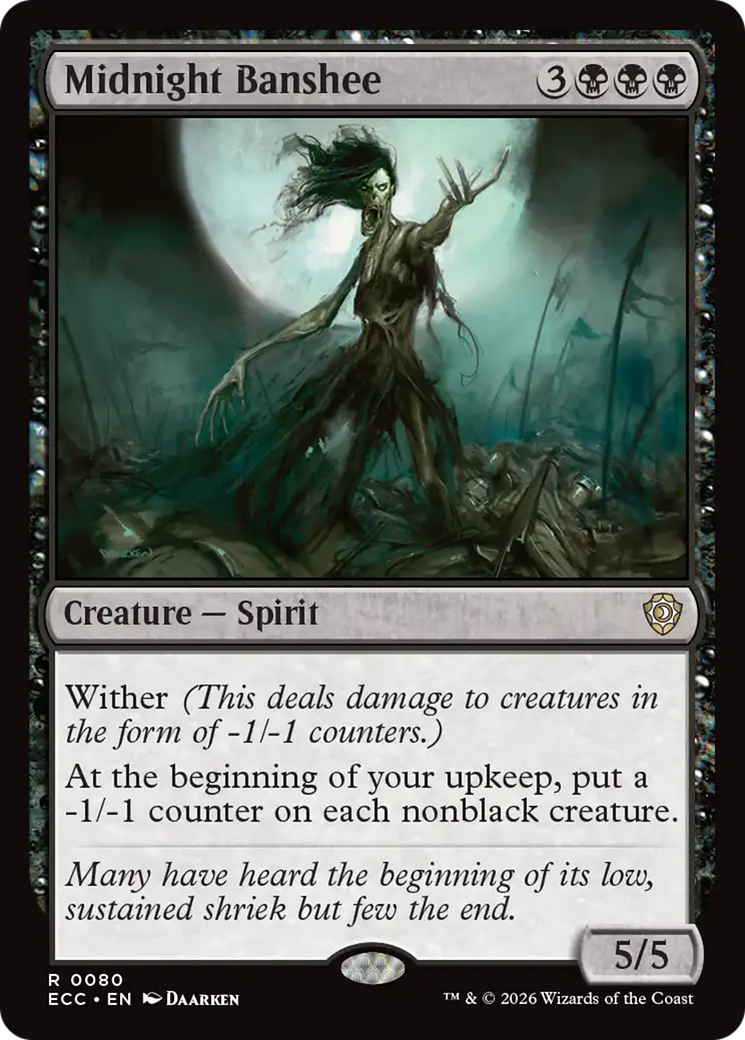 Midnight Banshee [Lorwyn Eclipsed Commander] | Gear Gaming Fayetteville